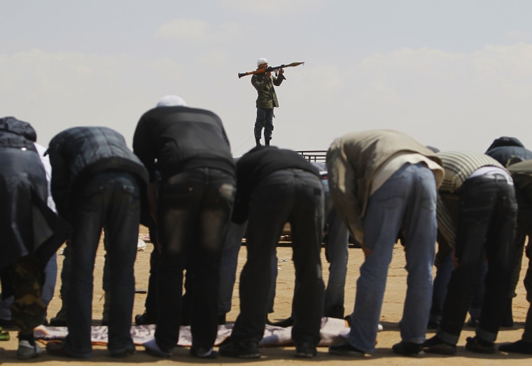 Image: Eastern Libya Continues Fight Against Gaddafi Forces