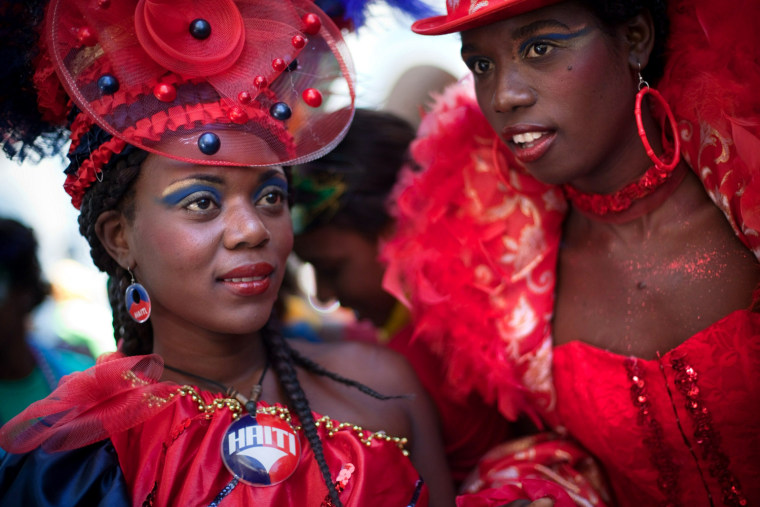 Image: Haitians Celebrate Carnival In Jacmel