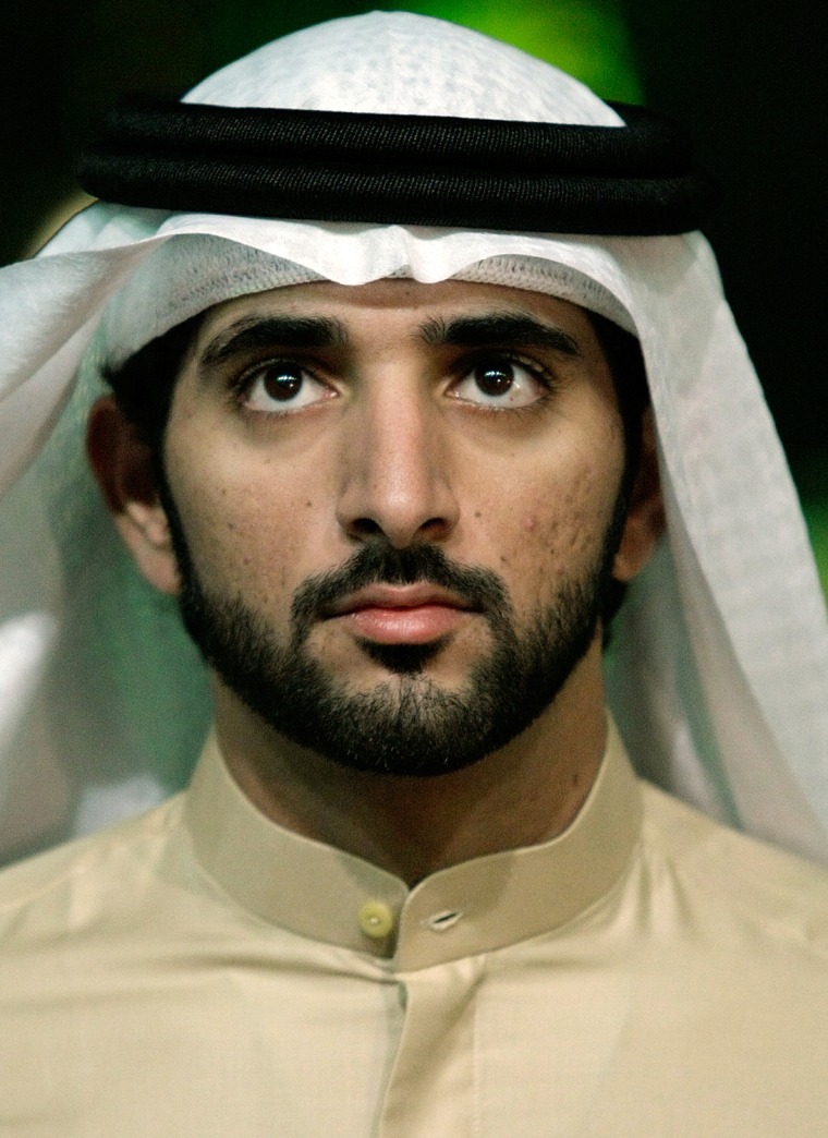 Sheikh Hamdan bin Mohammed, son of the v