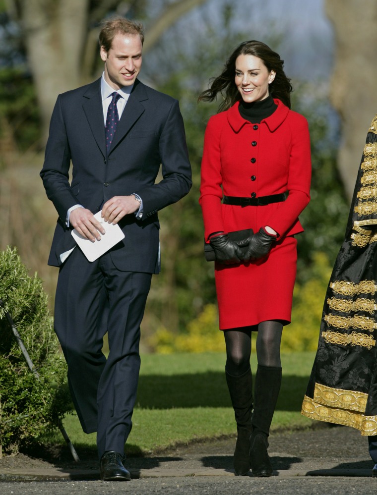 Image: Prince William And Kate Middleton Visit University Of St Andrews