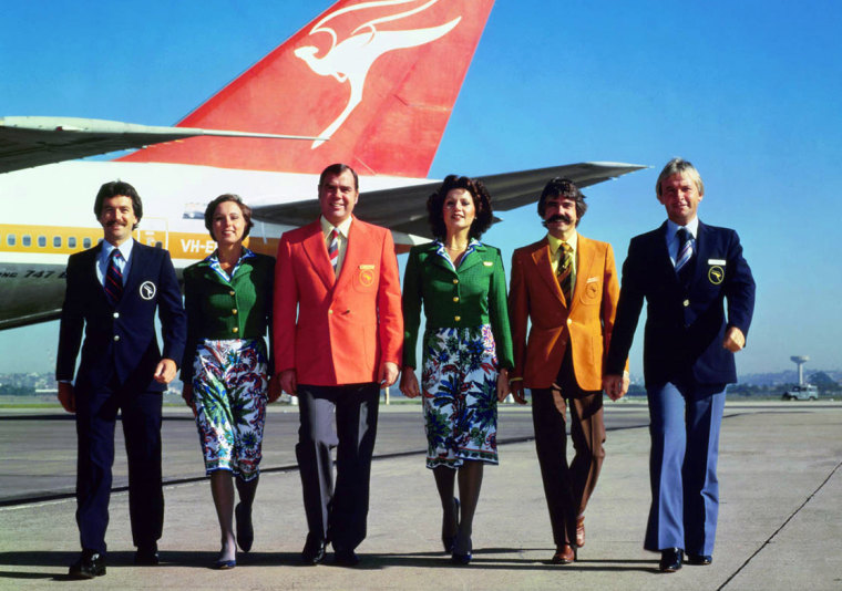 Quantas Airways, 1974-1985, Pucci uniforms