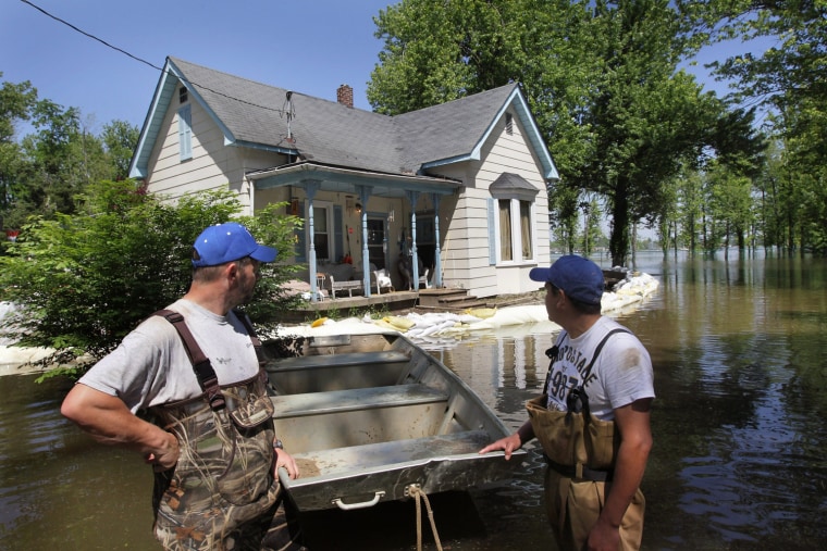 Image: Ohio/Mississippi Rivers Cause Severe Flooding