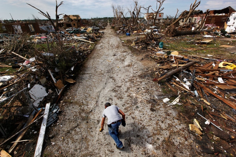 Image: Joplin, Missouri Reels After F5 Tornado Devastates Town, Kills 132