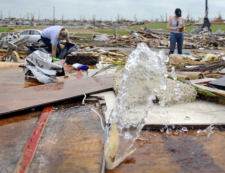 Image: Tornado damage in Joplin, Missouri, USA.