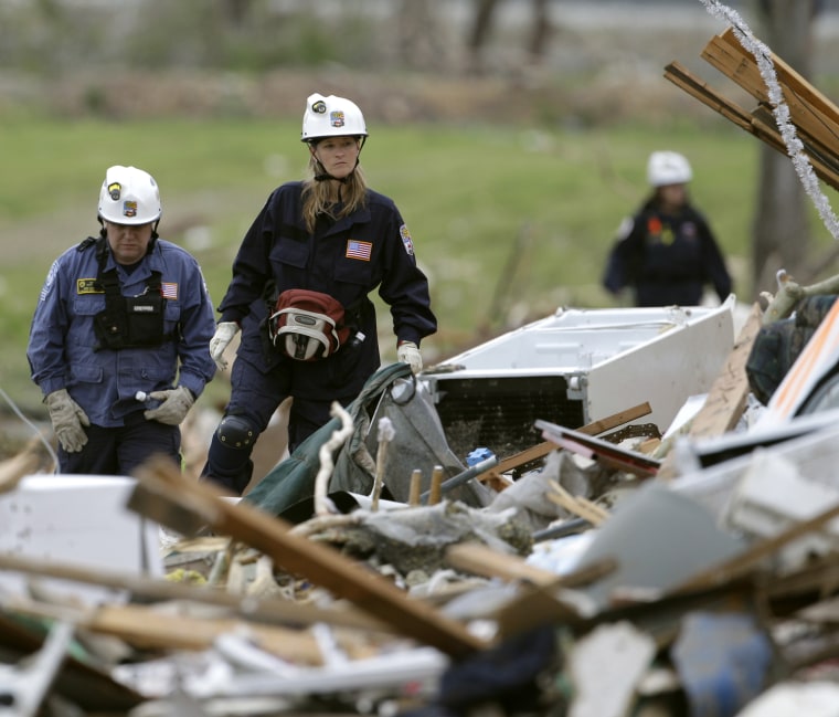 Image: Search and Rescue team in Joplin, Mo.