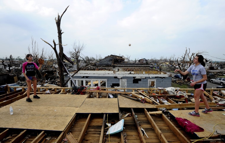 Image: Tornado damage in Joplin