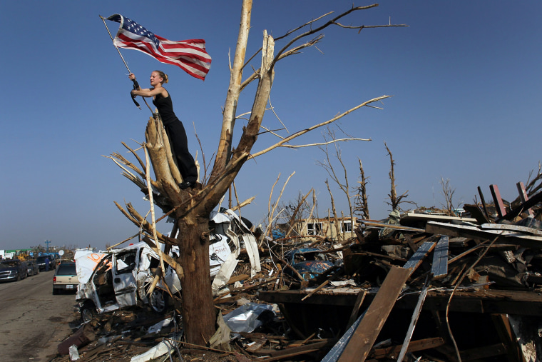Image: *** BESTPIX *** Joplin, Missouri Reels After F5 Tornado Devastates Town, Kills Over 130
