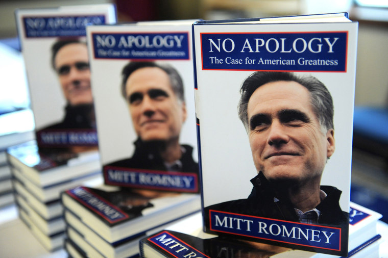 \"No Apology: The Case for American Great