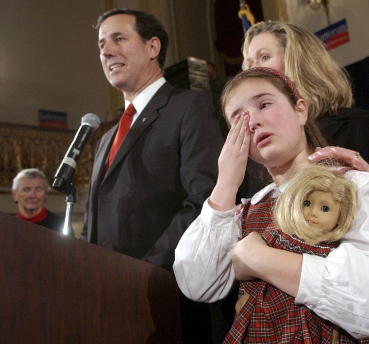 Santorum And Casey Battle For Pennsylvania Senate Seat