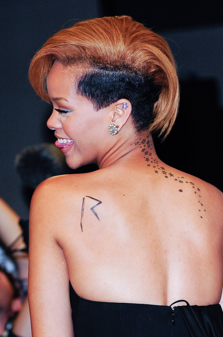 Rihanna Gun Temporary Tattoo (Set of 3) – Small Tattoos