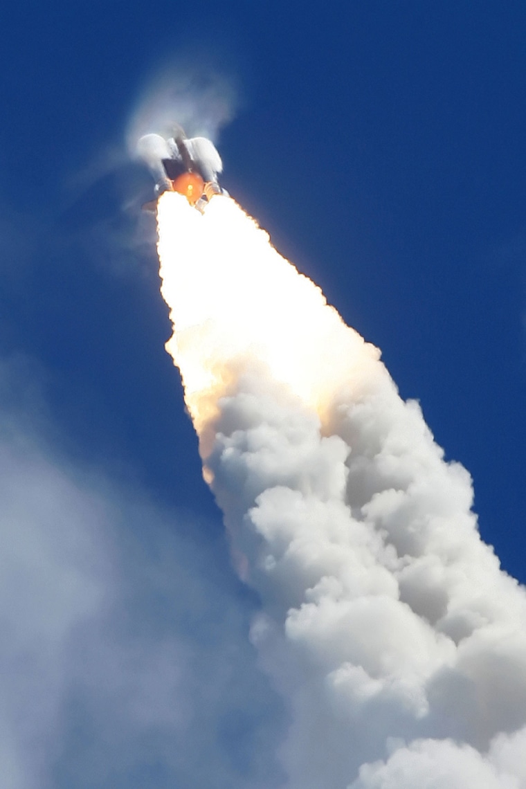 After Delay, Space Shuttle Atlantis Lifts Off