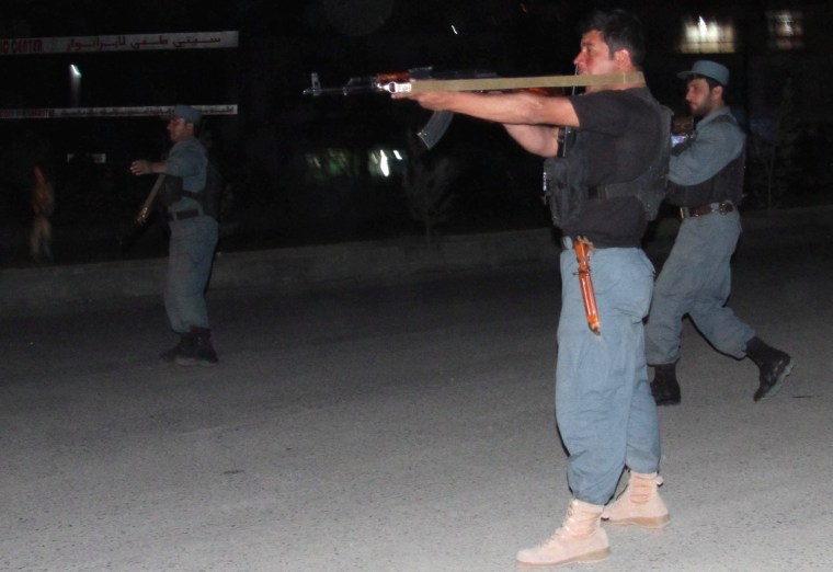 Image: Taliban militants attacked hotel in Kabul