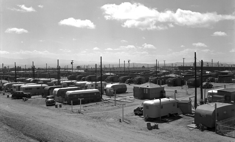 Housing for workers at Los Alamos