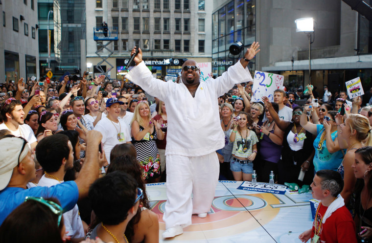 Image: Singer Cee-Lo Green performs on NBC's 'Today' show in New York
