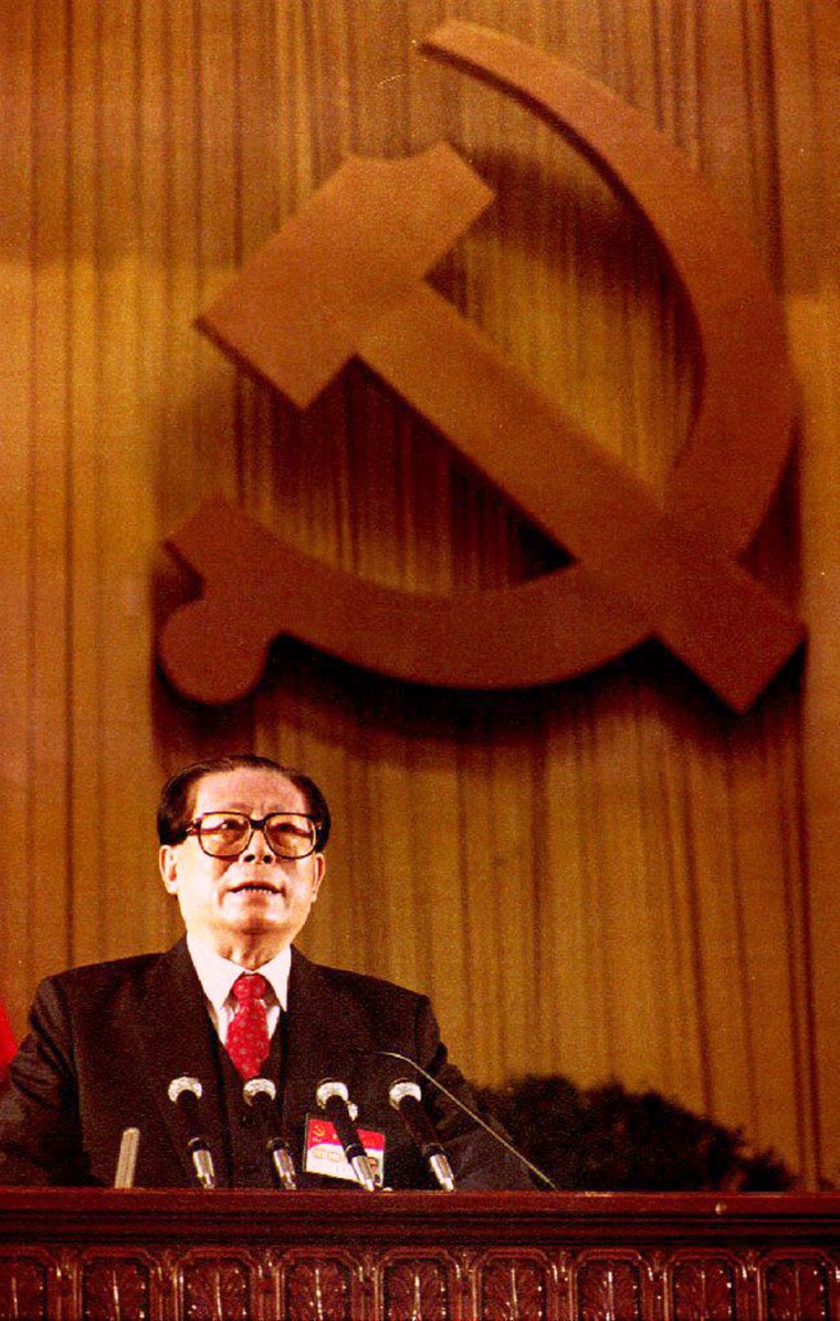Chinese Communist Party General Secretary Jiang Ze