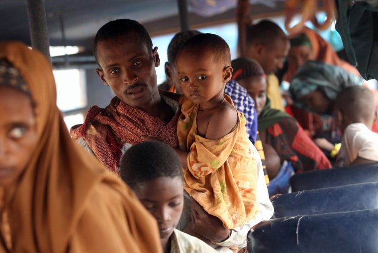 Image: Refugees Flock To Dadaab As Famine Grips Somalia