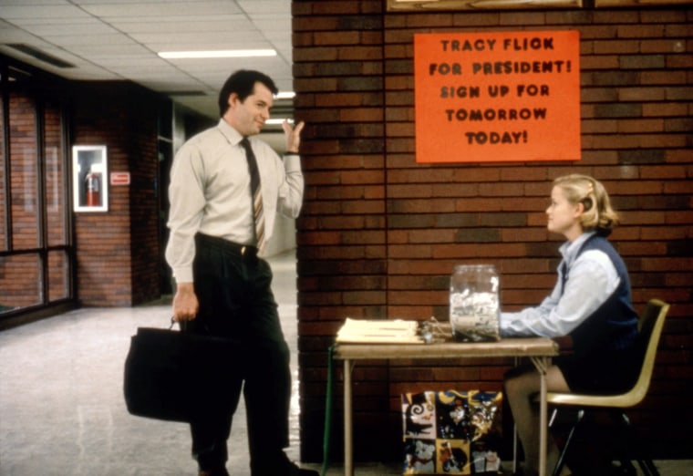 ELECTION, Matthew Broderick, Reese Witherspoon, 1999, (c)Paramount/courtesy Everett Collection