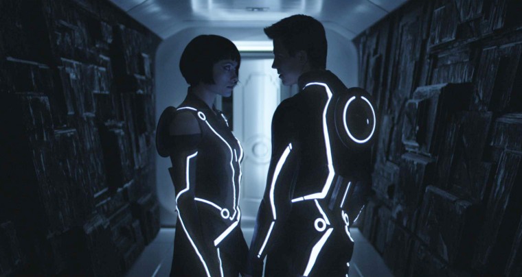 Olivia Wilde and Garrett Hedlund stars in Walt Disney Pictures' Tron Legacy.