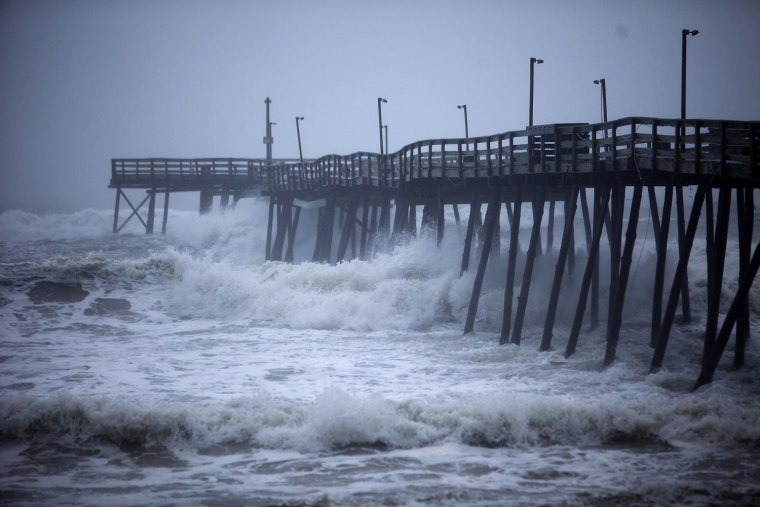Image: Hurricane Irene Strikes North Carolina's Outer Banks