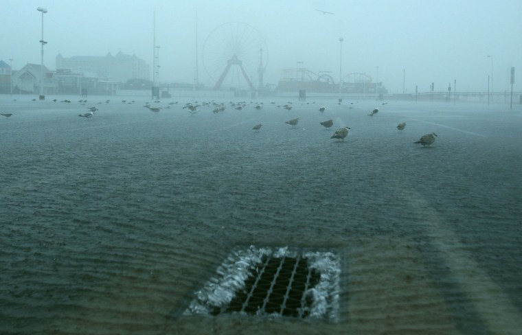 Image: Ocean City, Maryland Prepares For Hurricane Irene To Pass Coast
