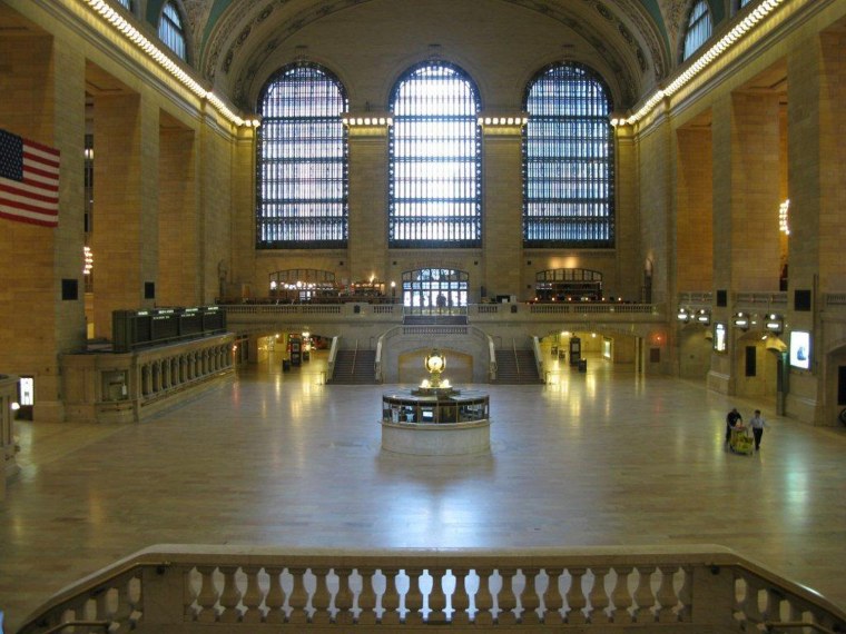 Image: Deserted Grand Central Terminal