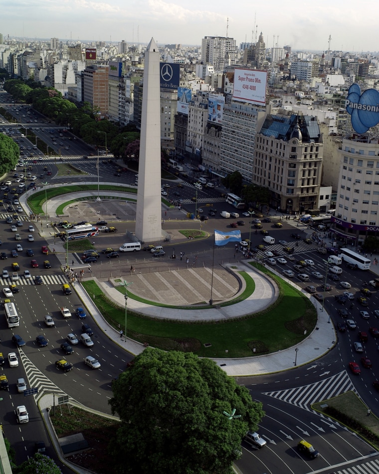 Obelisco, Buenos Aires skyline