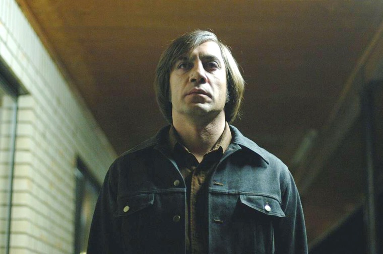 No Country for Old Men (2007)

Legendary Hollywood hairstylist Paul LeBlanc has worked with the Coen brothers since 2000's \"O Brother, Where Art Thou?\" When the Brothers Coen asked LeBlanc to create a \"strange and unsettling\" hairstyle for sociopath Anton Chigurh (Javier Bardem), the longtime stylist delivered.