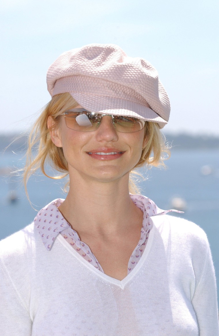 Cameron Diaz promotes gangs of New York at the majestic Hotel in Cannes on May 21st 2002