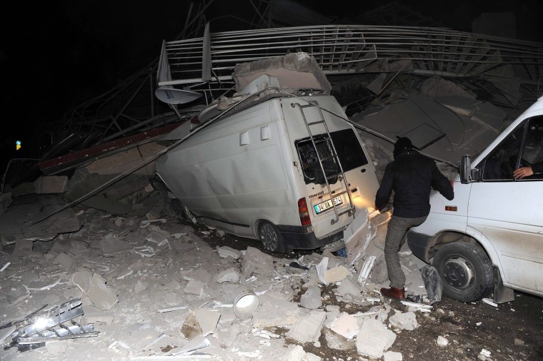 Image: Earthquake in Van eastern of Turkey