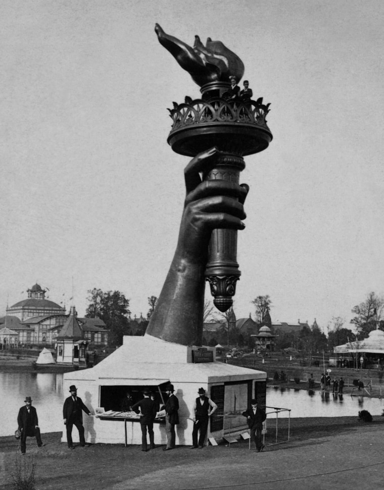 Image: FILE PHOTO: 125 Years Since The Dedication Of The Statue Of Liberty