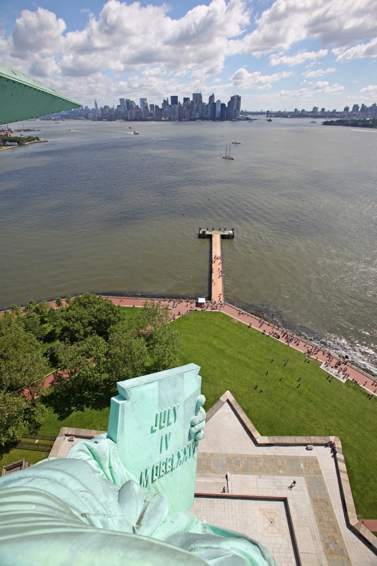 Image: FILE PHOTO: 125 Years Since The Dedication Of The Statue Of Liberty