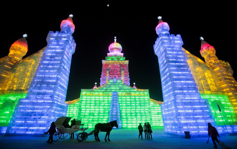 Image: International Harbin Ice and Snow Festival held in Harbin