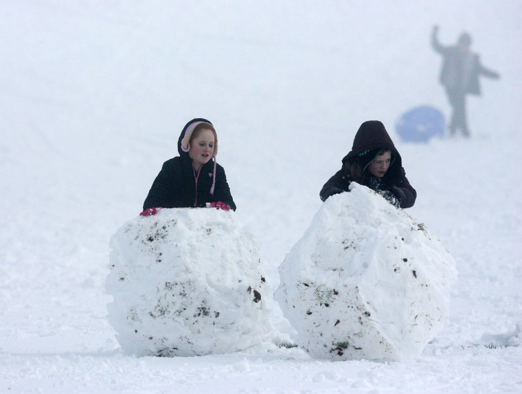 Image: Britain Hit by Cold Snap