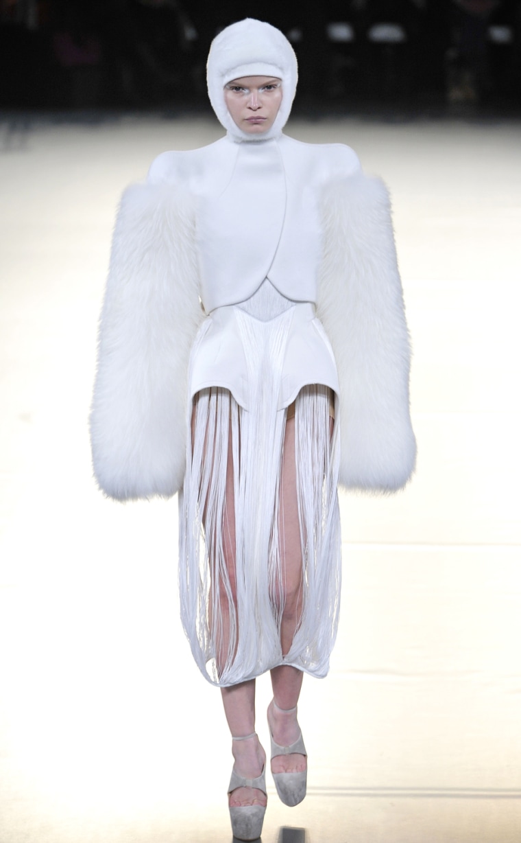 Image: Mugler: Runway - Paris Fashion Week Womenswear Fall/Winter 2012