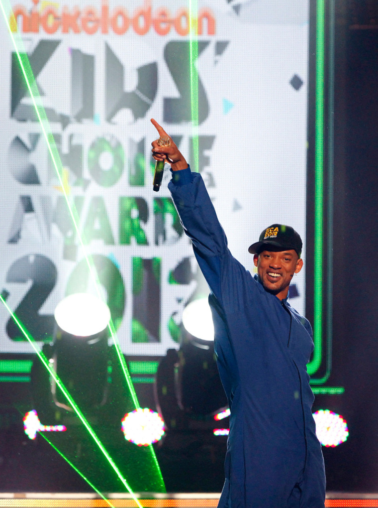 Image: Host Will Smith performs at Nickelodeon's 25th annual Kids' Choice Awards in Los Angeles