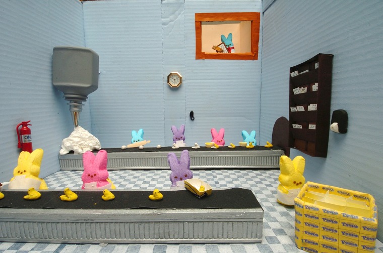 Peeps Processing Plant, by Amy Lindmeier, Mary Lindmeier and Cory Hummell, 2007.