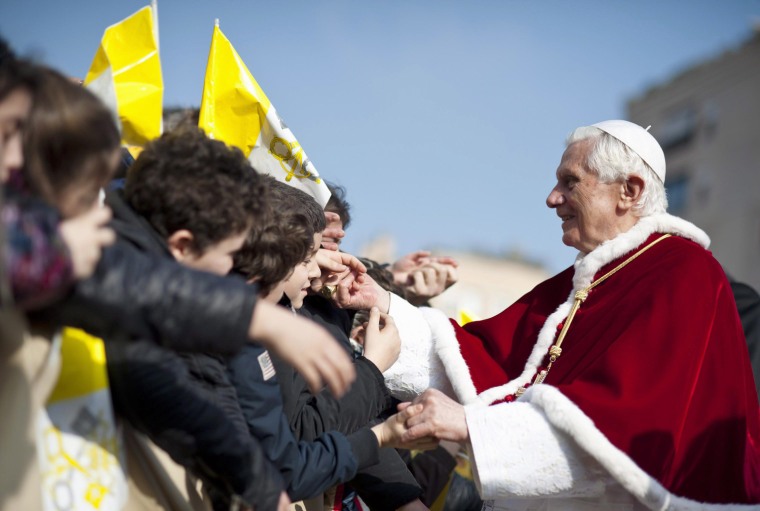 Image: Pope Benedict XVI turns 85 on 16 April 2012