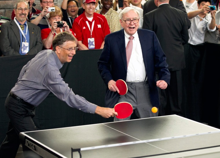 Image: Warren Buffett, Bill Gates
