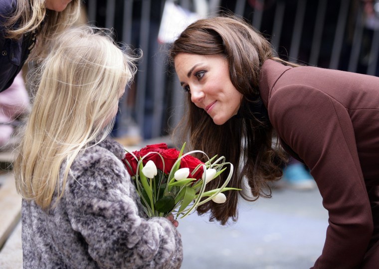 Image: The Duchess Of Cambridge Visits Liverpool