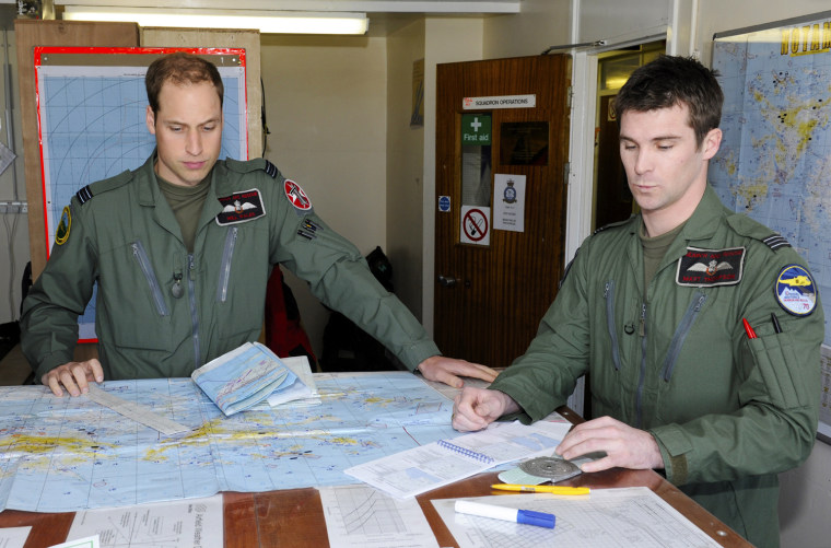 Image: Prince William Begins Falklands Deployment