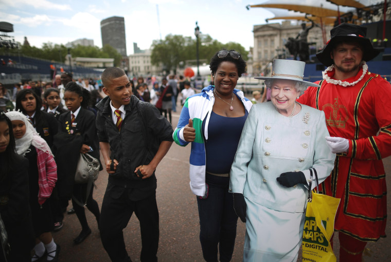 Image: London Prepares For The Diamond Jubilee