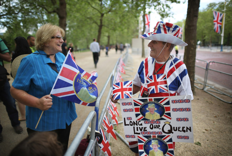 Image: London Prepares For The Diamond Jubilee