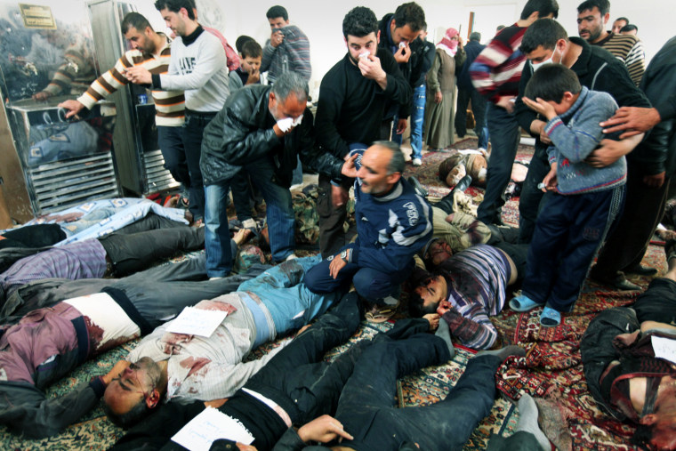Image: Syrian civilians killed by army