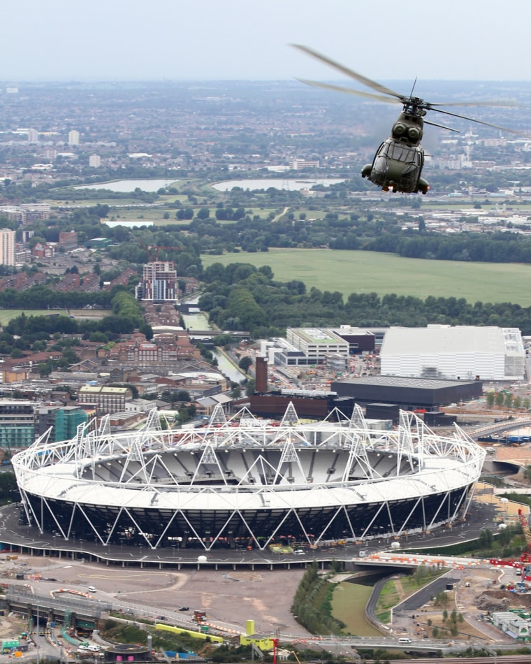 Image: British Olympic security