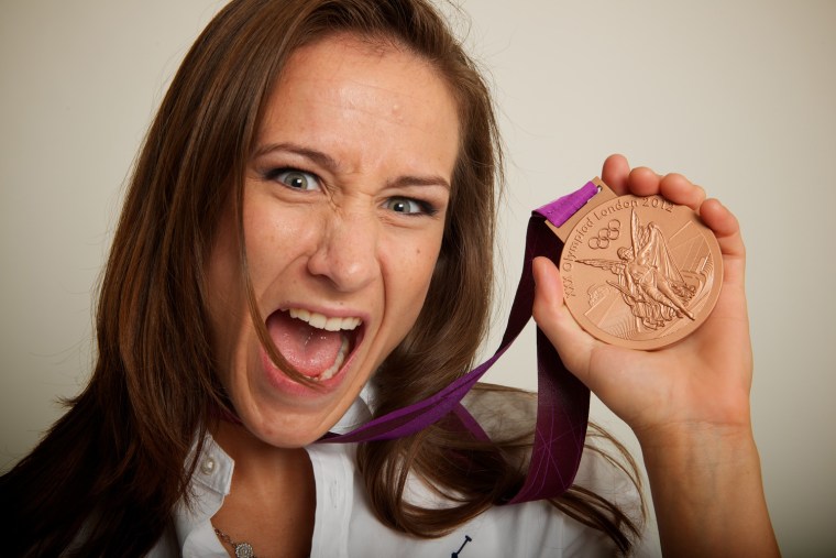 2012 Neil Leifer -- USA judo bronze medalist Marti Malloy poses for a portrait by Neil Leifer during the 2012 Olympics in London, UK on August 3, 2012.