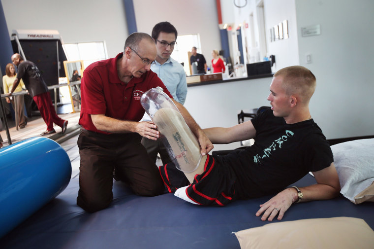 Image: Military War Wounded Get Intensive Treatment At Brooke Army Medical Center