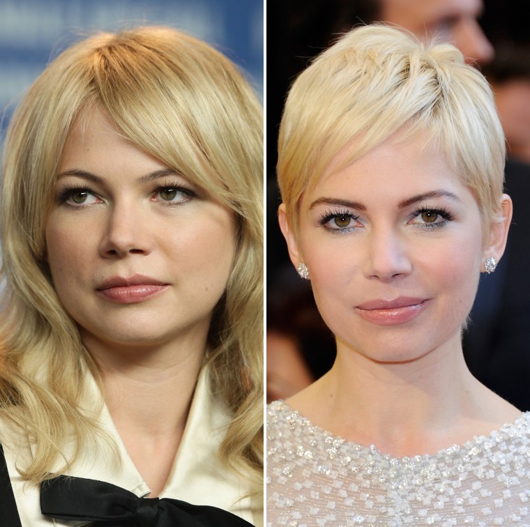 BERLIN - FEBRUARY 13:  Actress Michelle Williams attends the 'Shutter Island' Press Conference during day three of the 60th Berlin International Film Festival at the Grand Hyatt Hotel on February 13, 2010 in Berlin, Germany.  (Photo by Sean Gallup/Getty Images) *** Local Caption *** Michelle Williams

HOLLYWOOD, CA - FEBRUARY 27:  Actress Michelle Williams arrives at the 83rd Annual Academy Awards at the Kodak Theatre February 27, 2011 in Hollywood, California.  (Photo by Ethan Miller/Getty Images)