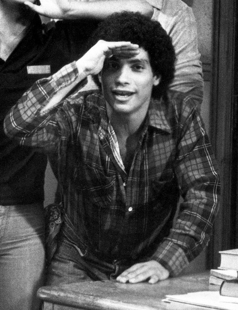 FILE - In this 1978 file photo, Robert Hegyes portrays Juan Epstein from the comedy series \"Welcome Back Kotter.\" The actor best known for playing the Jewish Puerto Rican student on the 1970s TV show has died. He was 60. (AP Photo, file)