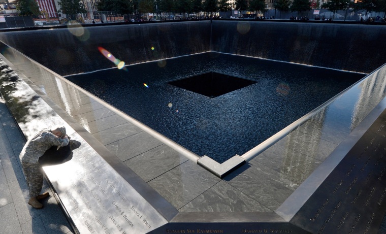 Image: New York City Marks 11th Anniversary Of September 11th Attacks