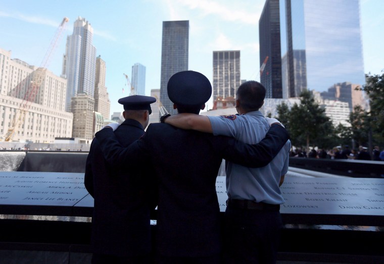 Image: Memorial Held At World Trade Center Site On 11th Anniversary Of Sept. 11 Attacks